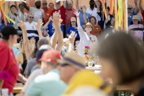Gemeinsames singen mit dem Projekt Einfach Singen